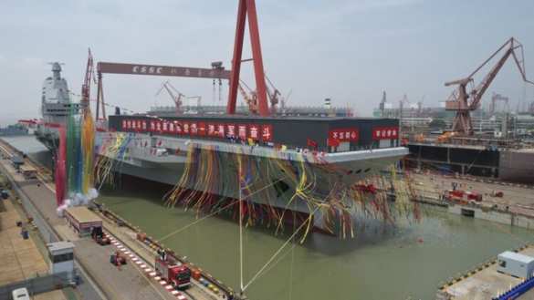 В Китае спустили на воду самый современный авианосец с электромагнитной катапультой, — AP | Русская весна