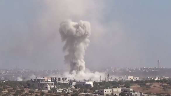 Strange strike on Idlib school: massive explosion, undamaged furniture and no blood (PHOTOS, VIDEO) | Русская весна