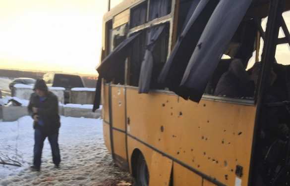 СБ ООН осудил обстрел автобуса под Донецком и потребовал провести расследование инцидента | Русская весна