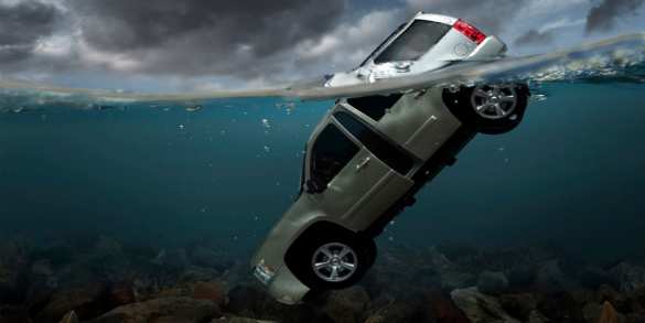 Жуткая находка: на Украине пропавшую семью нашли в машине на дне реки (ФОТО) | Русская весна