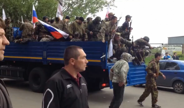 МОЛНИЯ: первый бой батальона «Восток»: окружены и разоружены 120 солдат нацгвардии (видео) | Русская весна