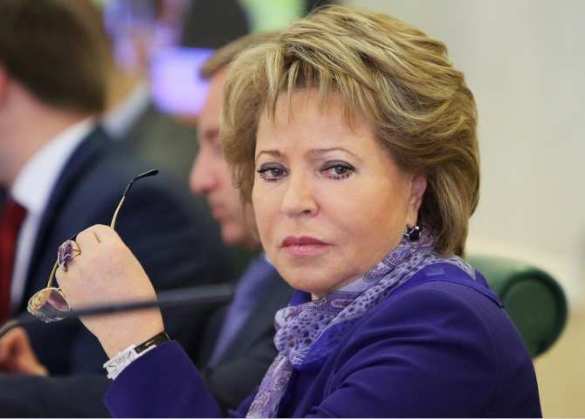 Матвиенко: санкции против России «проживут» только до 2017 г. | Русская весна