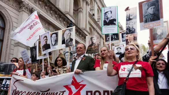 По Лондону 9 мая прошёл «Бессмертный полк» (ФОТО, ВИДЕО) | Русская весна