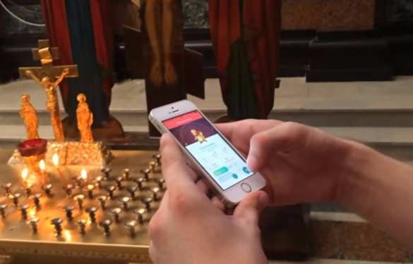 В церкви «Киевского патриархата» разрешили ловить покемонов (ВИДЕО) | Русская весна