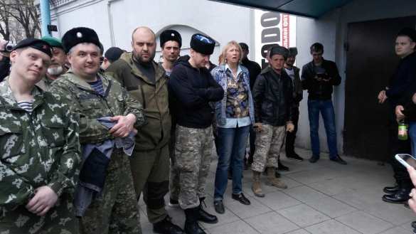 Муза так и не пришла, зато пришли казаки (ФОТО, ВИДЕО) | Русская весна