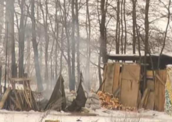 Украинские нацгвардейцы спалили собственный блокпост в Запорожье (ВИДЕО) | Русская весна