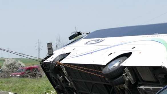 В Саратовской области три автобуса с резервистами попали в ДТП | Русская весна