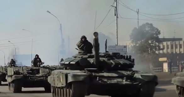 Армия России перебрасывает подкрепление в Шебекино (ВИДЕО)  | Русская весна