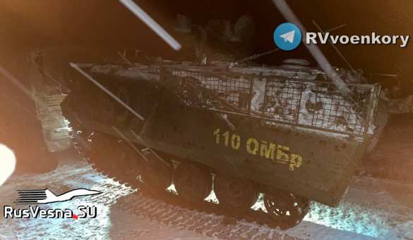 Воины 200-й гвардейской бригады захватили натовский БТР в бою у Берховского водохранилища (ФОТО, ВИДЕО) | Русская весна