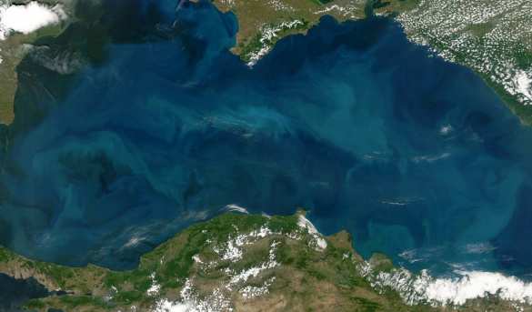 Черное море изменило цвет (ФОТО) | Русская весна
