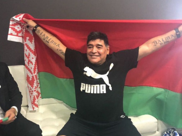 Марадона возглавил футбольный клуб Белоруссии (ФОТО) | Русская весна