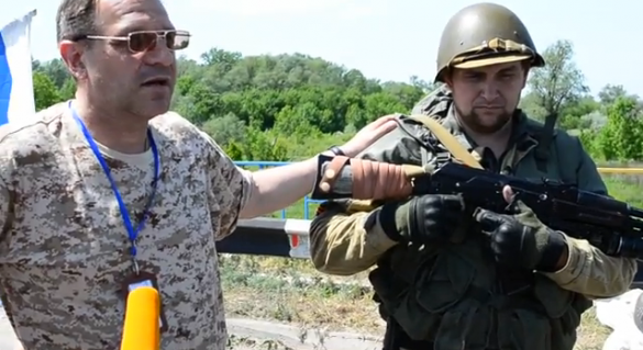 Вежливый доброволец народной армии Юго-Востока дает интервью (видео) | Русская весна