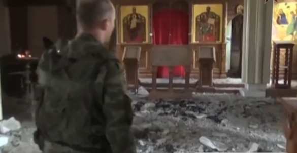 Украинские войска обстреливают Иверский женский монастырь в Донецке (видео) | Русская весна