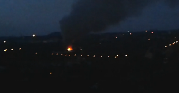 В в/ч нацгвардии в Донецке продолжают взрываться боеприпасы (видео) | Русская весна