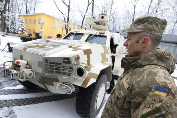 Украинский БТР «Позор» треснул по швам (ФОТО) | Русская весна