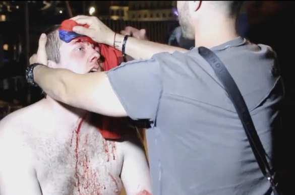 Появилась видеозапись драки российских и английских футбольных фанатов (ВИДЕО) | Русская весна