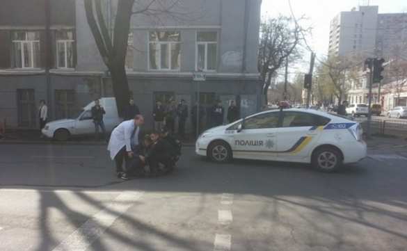 В Одессе полицейские сбили пешехода (ФОТО) | Русская весна