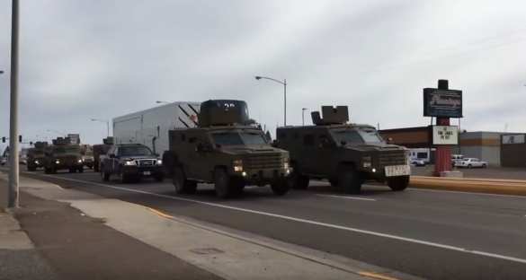 В США броневик столкнулся с грузовиком, перевозившим ядерную боеголовку (ВИДЕО) | Русская весна