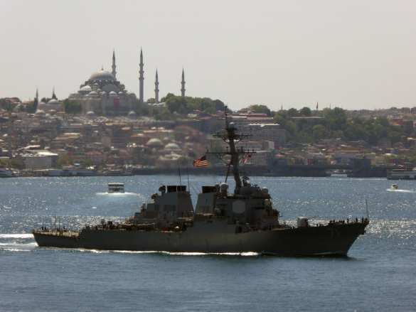 СРОЧНО: эсминец США с системой ПРО вошел в Черное море на пути в Одессу — опубликованы кадры (ФОТО) | Русская весна