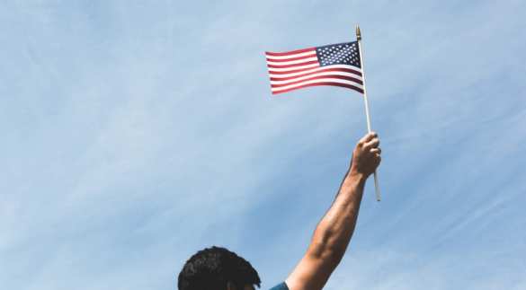 На «майдане» в Китае появились американские флаги (ФОТО) | Русская весна