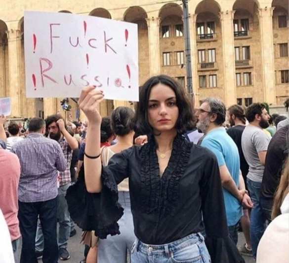 «Это шок»: Как Грузия может «наказать русских варваров» (ФОТО) | Русская весна