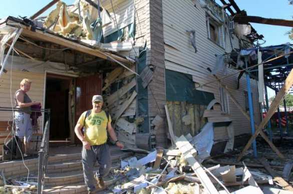 Враг нанёс удар по центру Горловки: погибли два человека (ФОТО, ВИДЕО) | Русская весна
