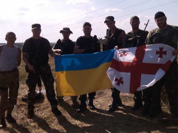 Харьковские партизаны: Грузинские военные убивают жителей Донбасса (ВИДЕО) | Русская весна