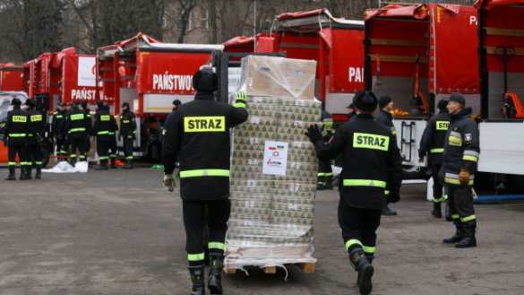 Из Польши в Харьков прибыла гуманитарная помощь для беженцев | Русская весна