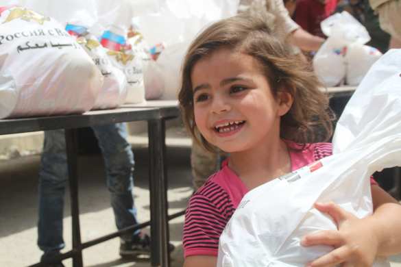 Humanitarian action in Magyar (PHOTOS) | Русская весна