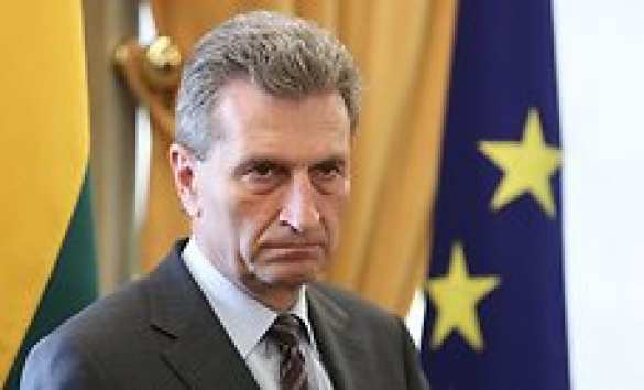 Комиссар ЕС по энергетике Гюнтер Эттингер: Пора сворачивать миф об альтернативных источниках | Русская весна