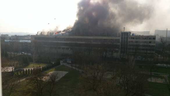 В Харькове горит велосипедный завод (ФОТО, ВИДЕО) | Русская весна