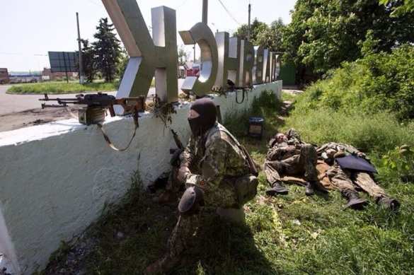 Славянск: окопы, артобстрел (видео репортаж) | Русская весна