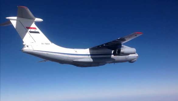 Уникальные кадры: пилот истребителя ВКС РФ в Сирии, маневрируя, снял российскую гуманитарную операцию (ВИДЕО)  | Русская весна