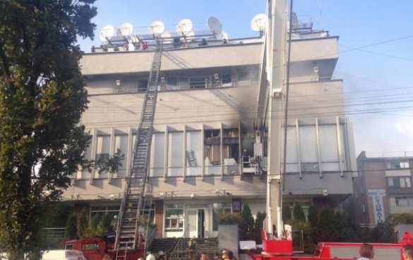 На телеканал «Интер» напали бывшие военнослужащие ВСУ, — МВД Украины | Русская весна