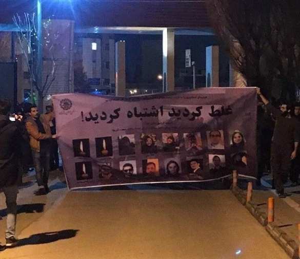 В Иране из-за уничтожения «Боинга» начались массовые протесты (ВИДЕО) | Русская весна