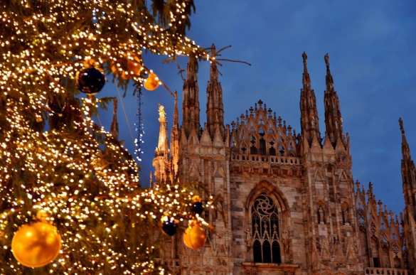 В Милане африканец залез на ёлку, чтобы снять крест | Русская весна