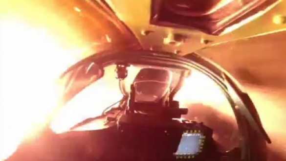 Ночной пуск боевых ракет: кадры из кабины МиГ-31 (ВИДЕО) | Русская весна