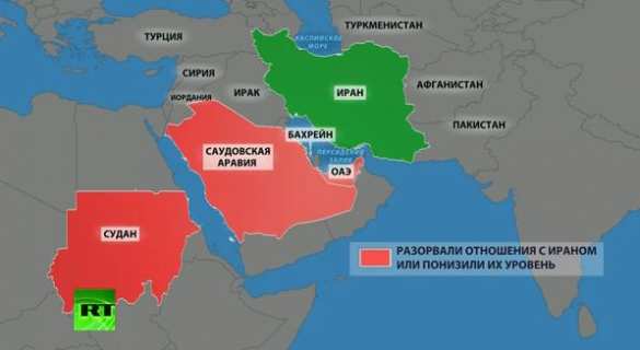 Зарождающаяся суннитская коалиция против шиитского Ирана: обстановка на Ближнем Востоке накаляется | Русская весна