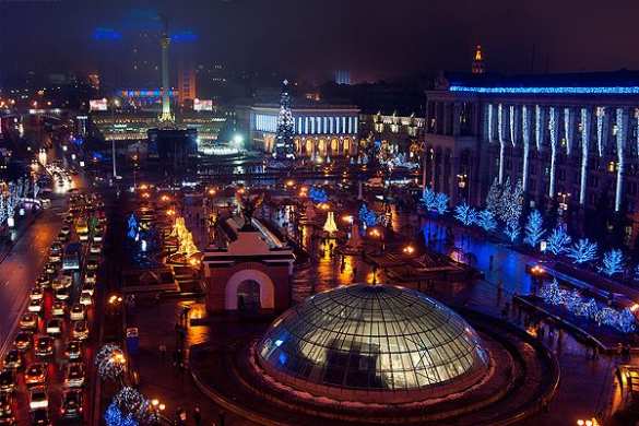 В Киеве станет темнее в два раза  | Русская весна