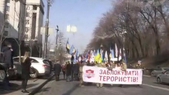 Блокадный Майдан: в центре Киева митингующие перекрывают улицы (ФОТО) | Русская весна