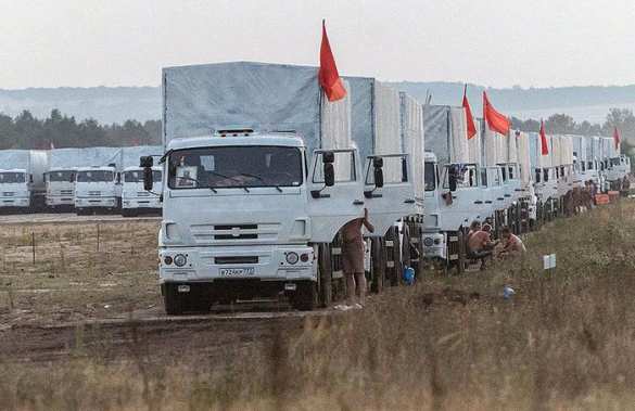 Гуманитарный конвой из России Третий российский гуманитарный конвой прибыл в Донецк | Русская весна