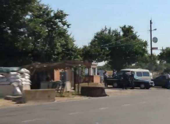 Привет от партизан: Расстрелян блок-пост карателей под Одессой Привет от партизан: Расстрелян блок-пост карателей под Одессой | Русская весна