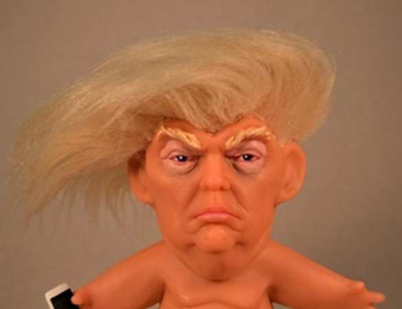 В США Трамп предстанет голым и злым в виде куклы-тролля (ФОТО) | Русская весна