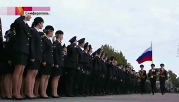 В Крыму присягу приняли курсанты Университета МВД (видео) | Русская весна