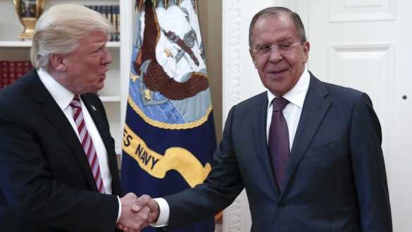 В США узнали о «засекреченной детали» встречи Трампа с Лавровым | Русская весна