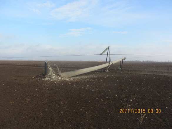 Диверсии на ЛЭП у границы с Крымом: подробности (ФОТО) | Русская весна