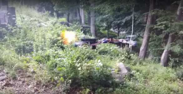 Беспилотник научили стрелять из пистолета (ВИДЕО) | Русская весна