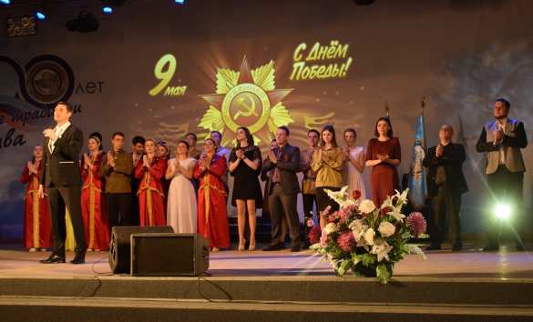 В ЛНУ имени Тараса Шевченко провели съёмки концерта ко Дню Победы | Русская весна