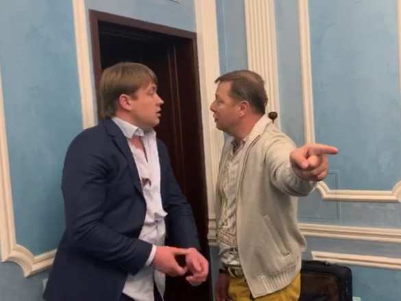 Битва в Киеве: Ляшко напал на «слугу народа» (ВИДЕО) | Русская весна