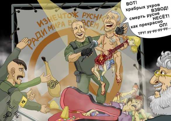 В Киеве начали размещать рекламные билборды с портретами Макаревича (фото) | Русская весна